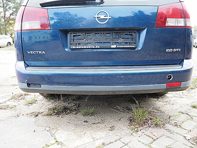 Vektra c універсал 2001 - 05 бампер задній лак. z21b - нова запчастина оригінал