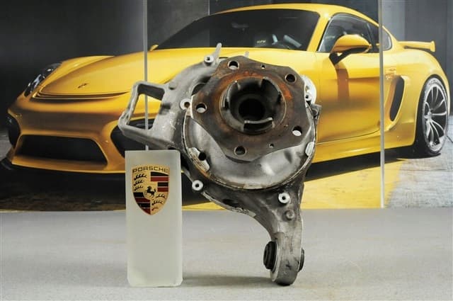 Б/У Porsche 970 panamera цапфа колеса, задняя левая оригинал
