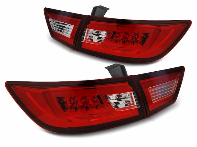 Фонаря renault clio 4 13- красный белый led подсветка бар - новая запчасть