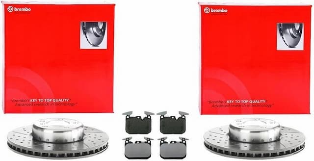 Brembo гальмівні диски+ колодки перед bmw 1 f20 f21 3 f30 f31 4 f32 f33 340mm - нова запчастина