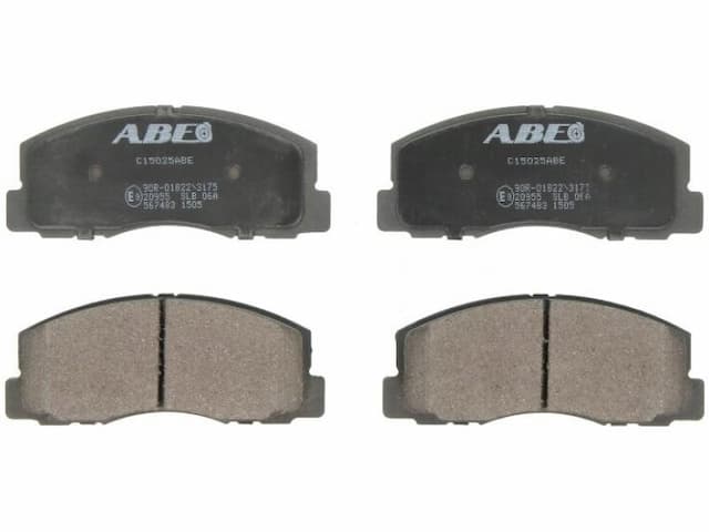 Abe c15025abe набор колодок тормозных, тормоза дисковое - новая запчасть