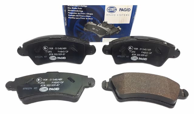 Hella 8db 355 009-871 набор колодок тормозных, тормоза дисковое - новая запчасть