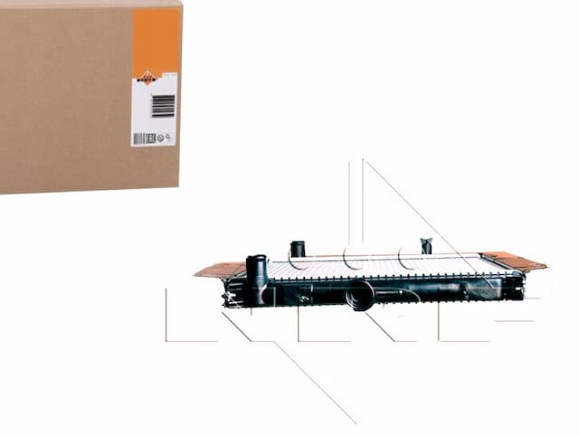 Nrf 513161 радіатор, система охолодження двигуна - нова запчастина