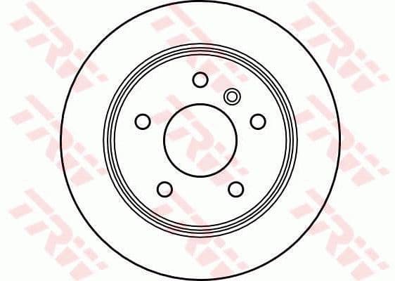 Гальмівний диск mercedes - benz vaneo - нова запчастина