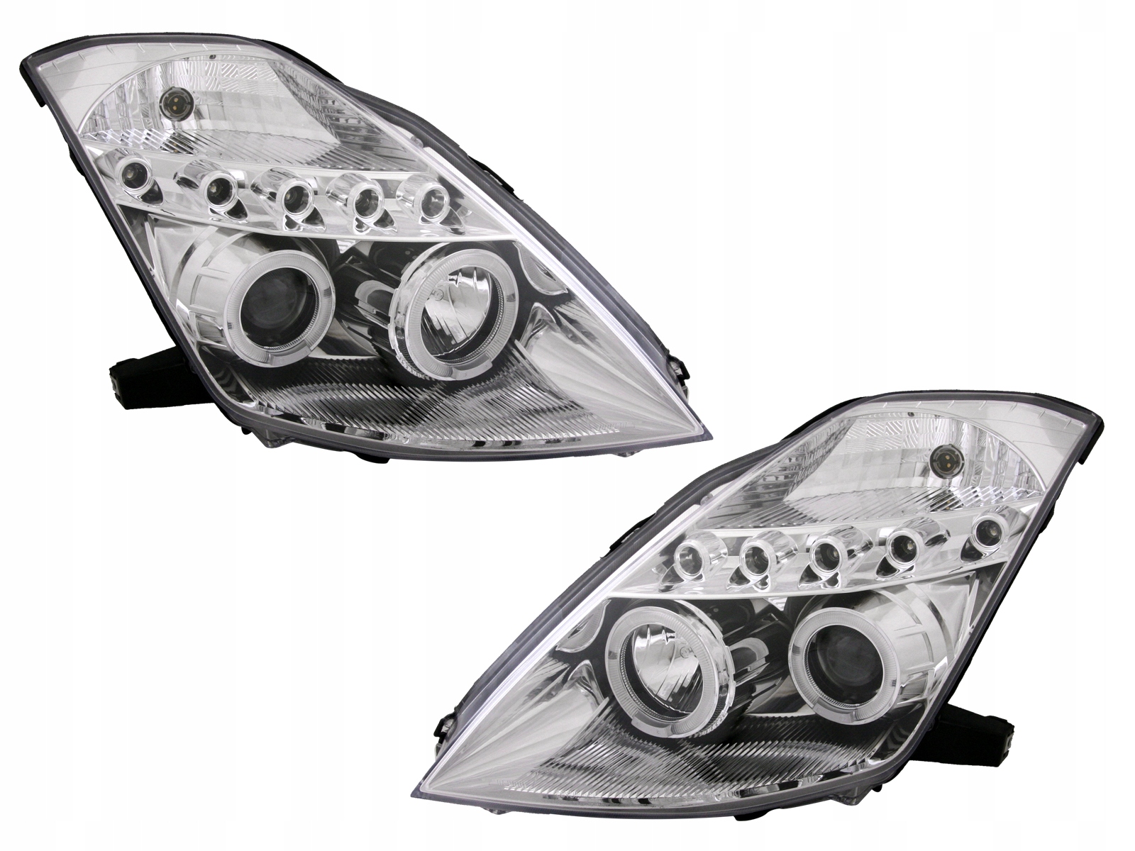 Рефлетори ліхтаря комплект кільця led підсвідка nissan 350 з z33 - нова запчастина