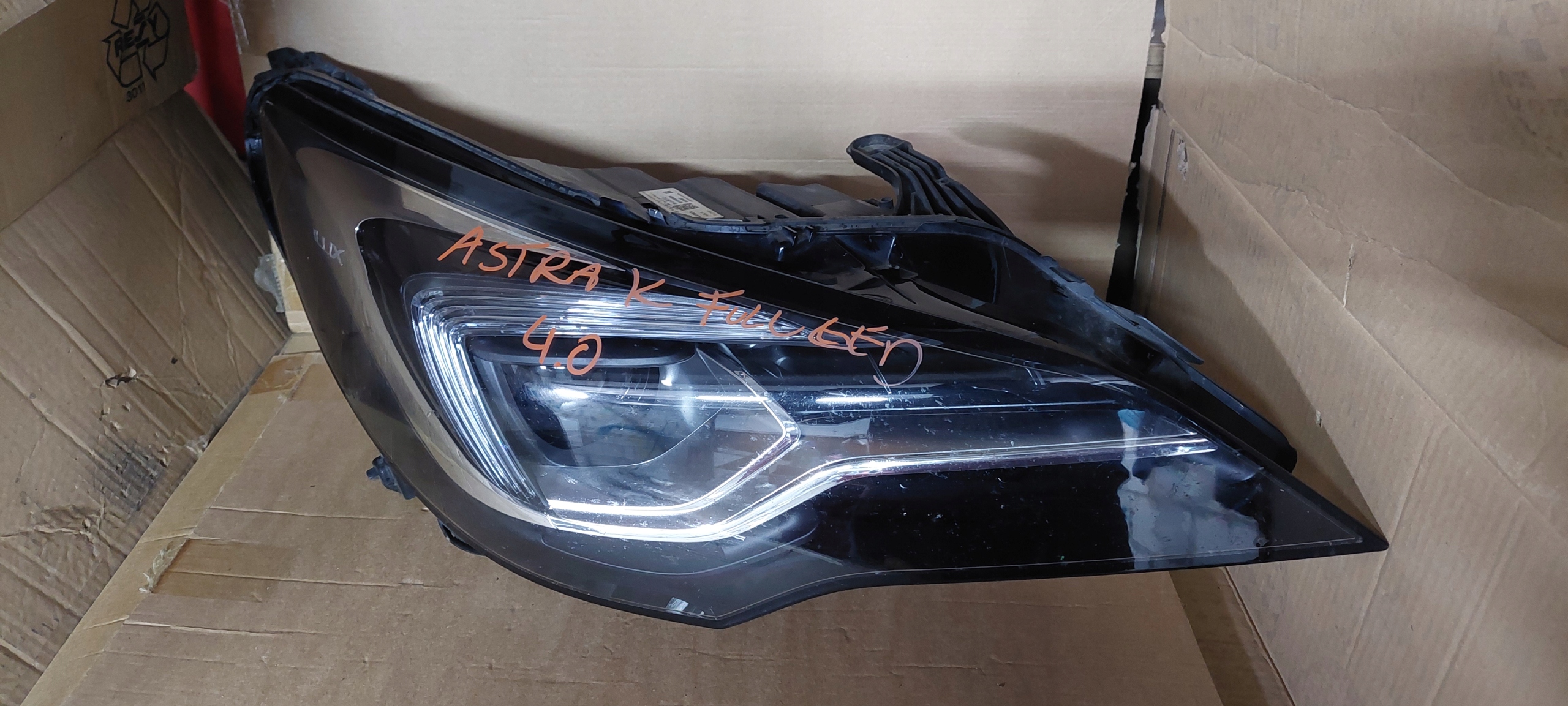 Б/У Opel astra k v 5 фара передняя правая full led оригинал