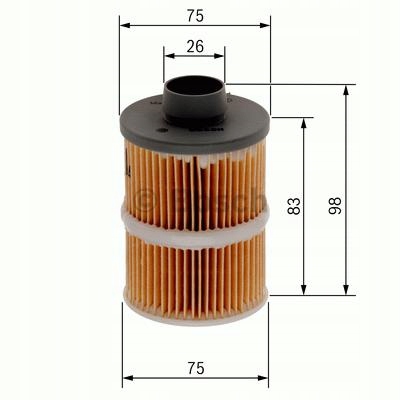 Bosch фільтр паливний f026402084 - нова запчастина