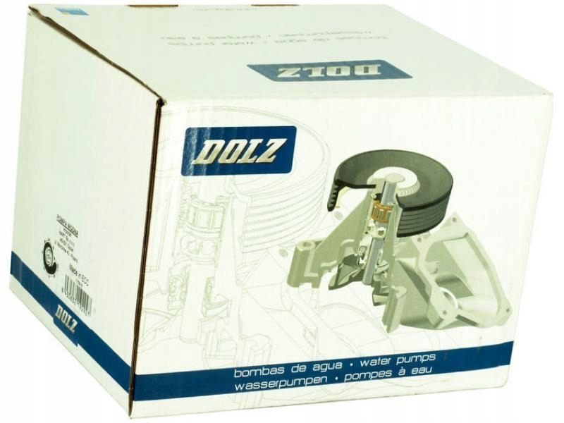 Dolz r236 насос водяний, охолодження двигуна - нова запчастина
