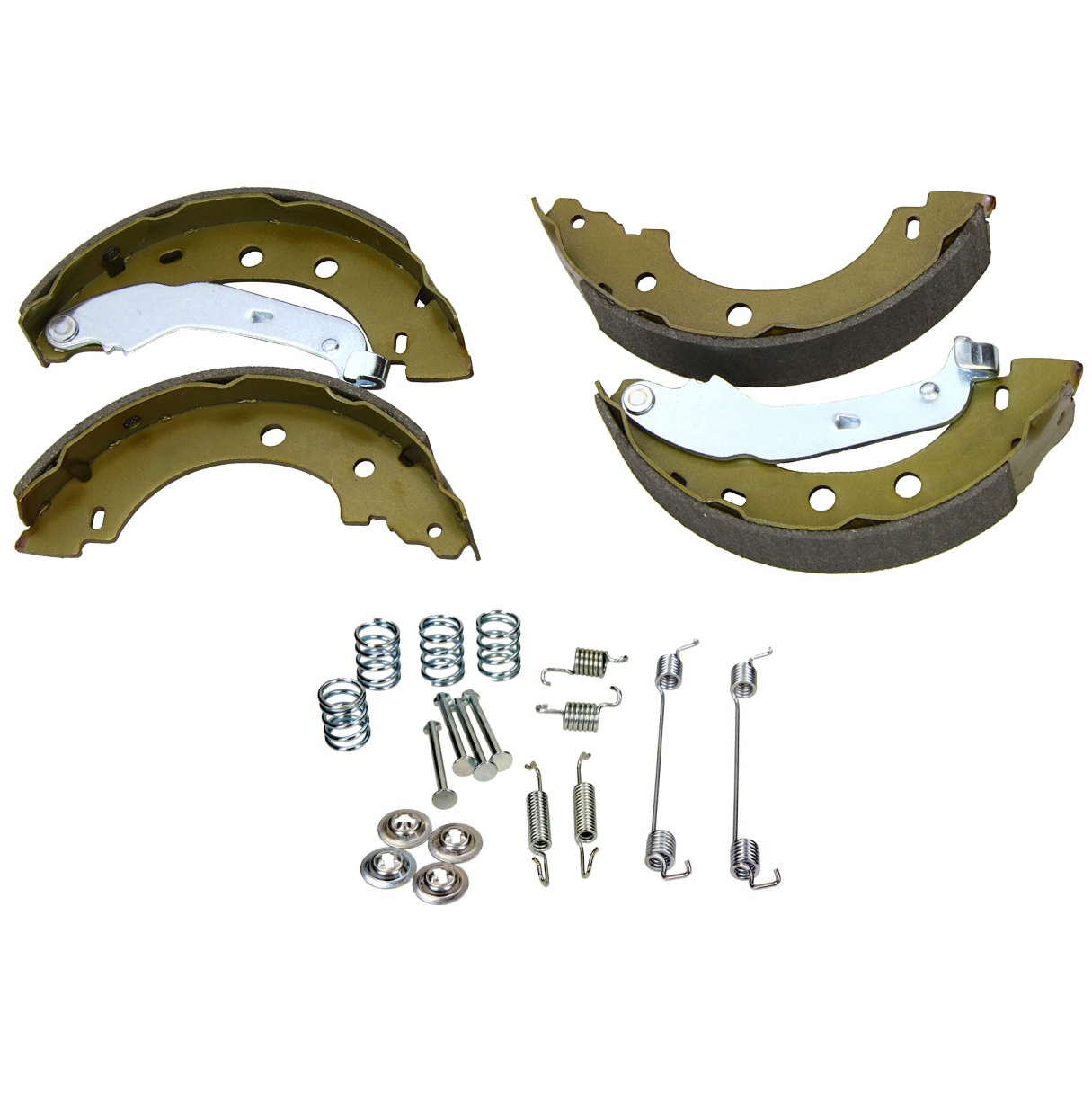 Колодки+пружини nissan kubistar renault kangoo - нова запчастина