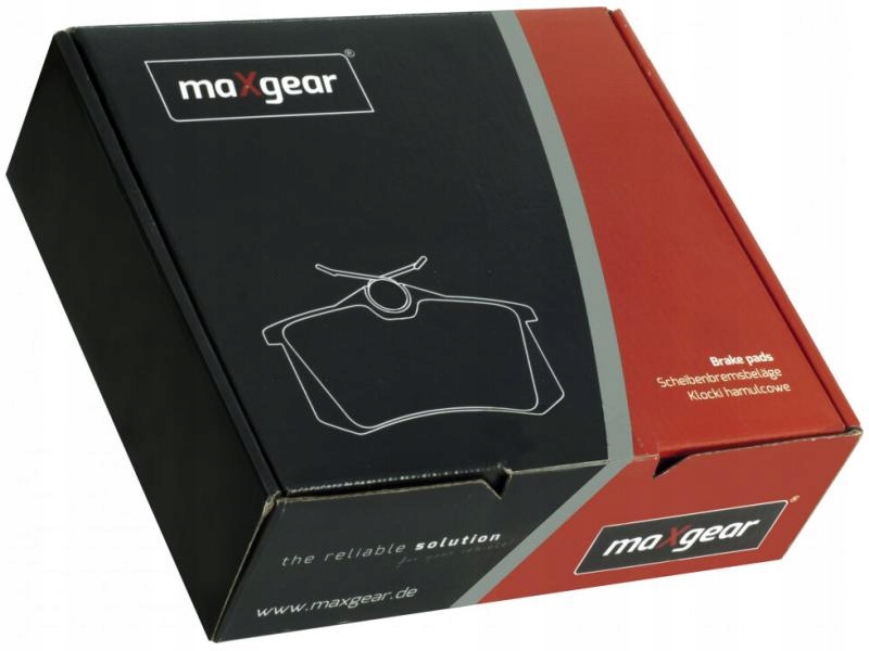 Maxgear 19-0539 комплект колодок гальмівний, гальма диски - нова запчастина