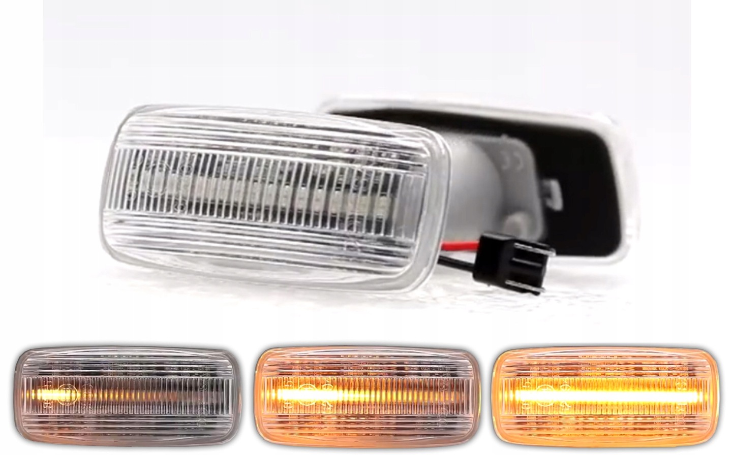 Jeep chrysler вказівники поворотів led підсвідка динамічний білий - нова запчастина