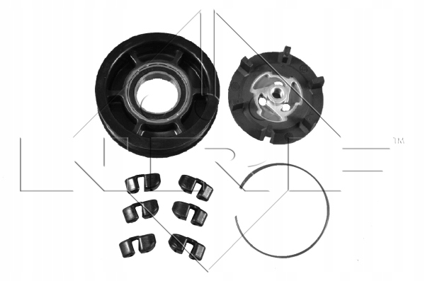 Nrf 380052 зчеплення elektromagnetyczne, компресор кондиціонера - нова запчастина