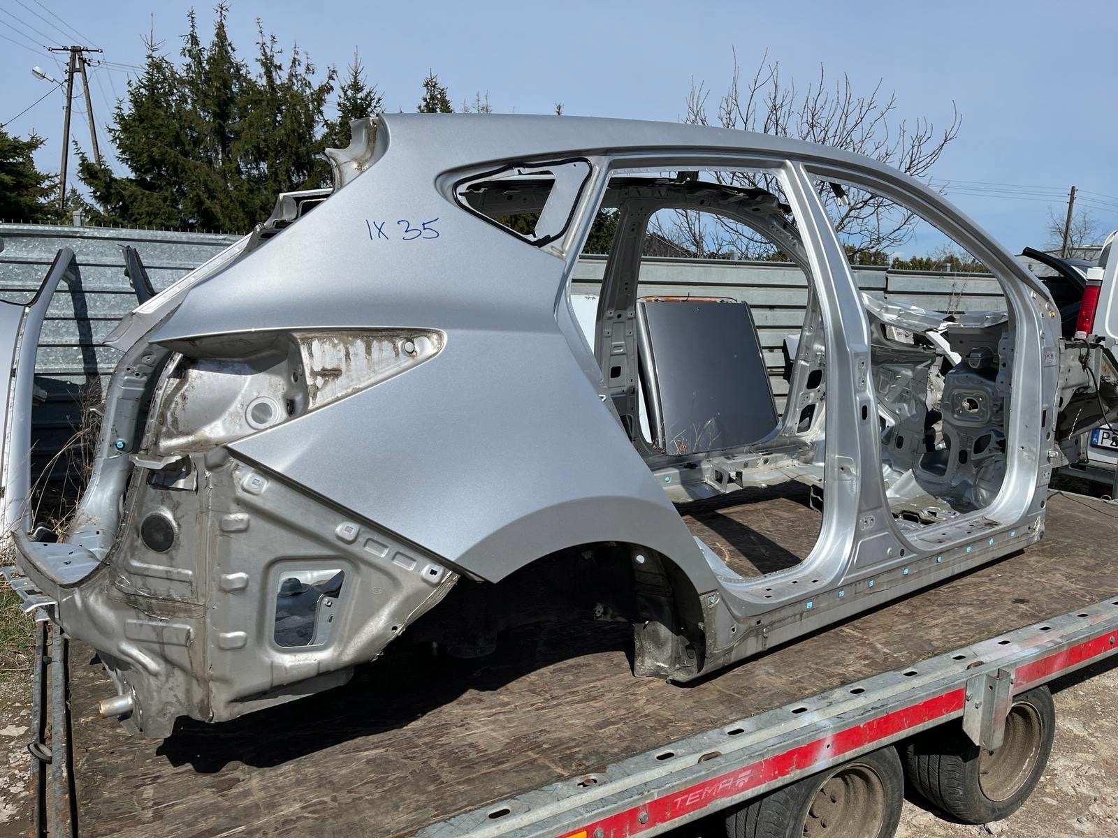 Б/В Hyundai ix35 четвертина крило праве заднє 2009 - оригінал