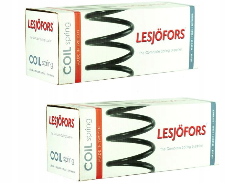 2× lesjofors 4295027 пружина підвіски - нова запчастина