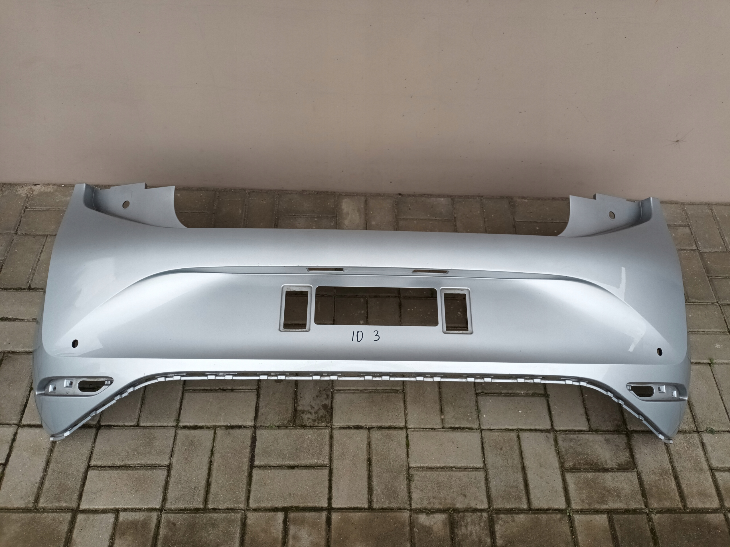 Бампер задній volkswagen id3 id. 3 10a зад - нова запчастина оригінал