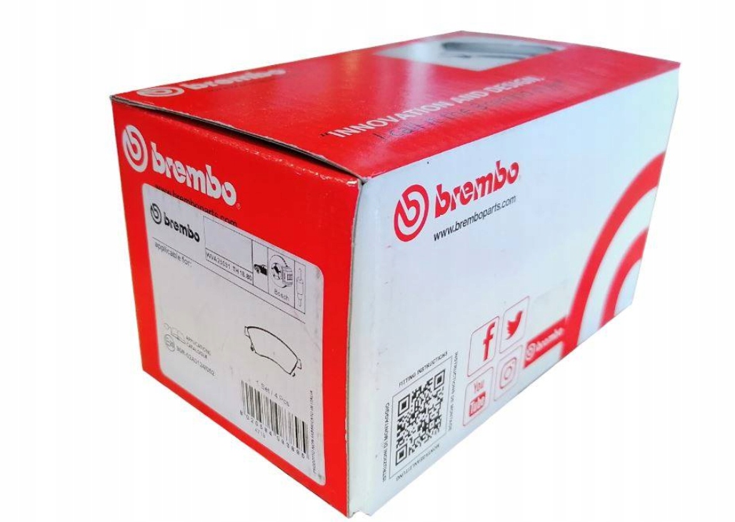 Brembo правий 50 041 комплект колодок гальмівний, гальма диски - нова запчастина