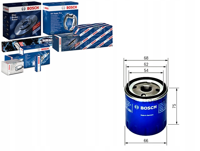 Bosch 0 451 103 292 фільтр мясляний - нова запчастина