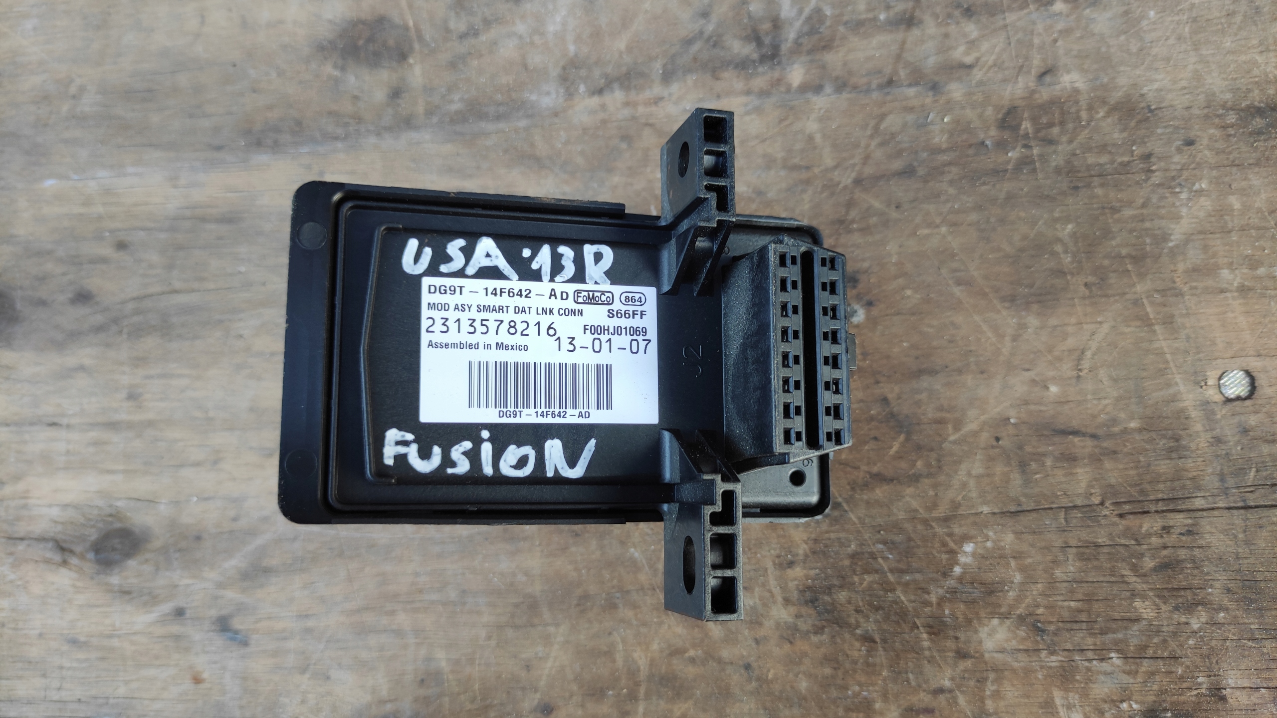 Б/В Ford fusion америка блок smart obd dg9t 14f642 ad оригінал