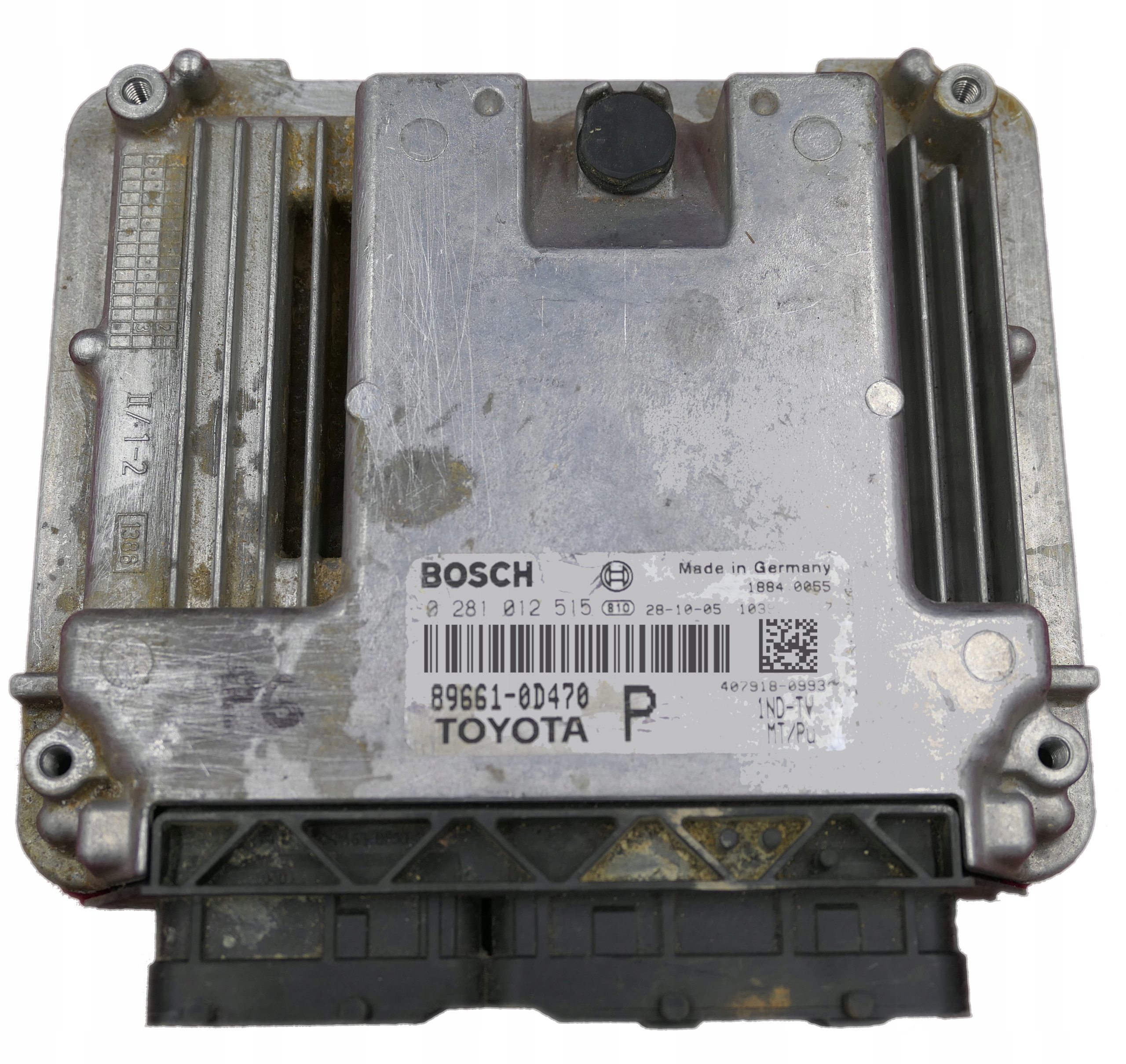 Блок управління toyota yaris 1.4 0281012515 89661-0d470 - нова запчастина